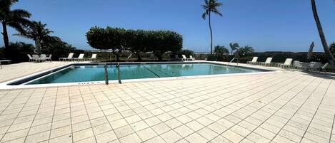 Una piscina climatizada