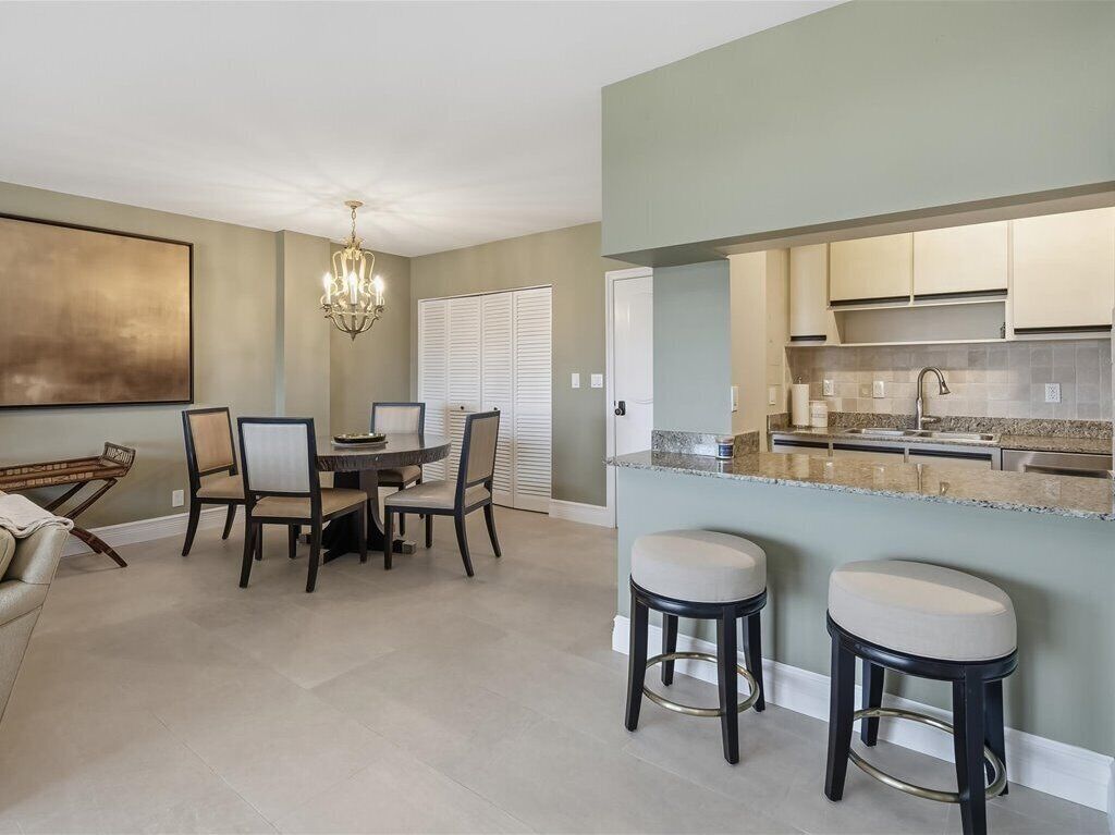 Dining and Kitchen with Breakfast Bar
