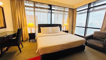 Family Apartment, City View | Kalis bunyi, seterika/papan seterika, Wi-fi percuma