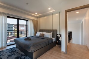 3 slaapkamers, een bureau, een strijkplank/strijkijzer, gratis wifi
