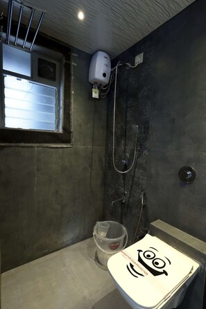 Hair dryer, towels