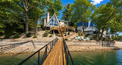 HGTV House-Highline Horizon-Lakefront-3BED/2.5BA/Dock/Firepit/Grill/Kayaks/Pet Friendly-12PP