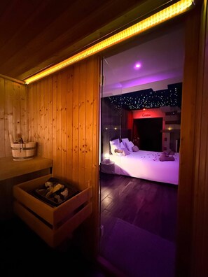 Sauna - L'Évasion étoilée - Jacuzzi Sauna Hammam (Bray-sur-Somme)