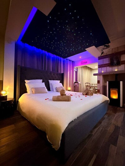 L'Ăvasion Ă©toilĂ©e - Jacuzzi Sauna Hammam