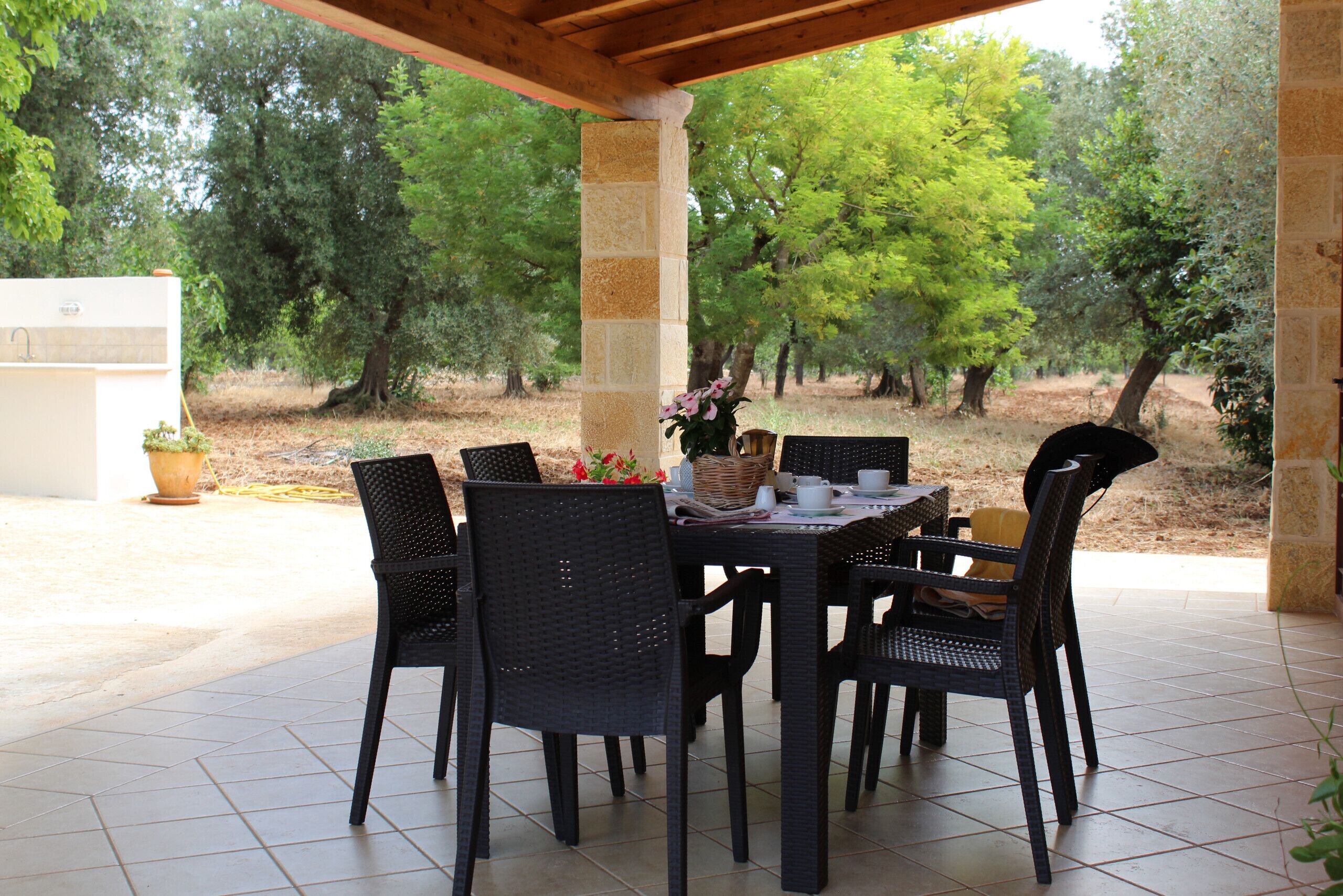 Restauration en plein air