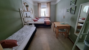 Basic Triple Room, Park View | Bed sheets - Piteå Vandrarhem (Pitea)