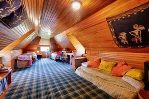 6 chambres, fer et planche à repasser