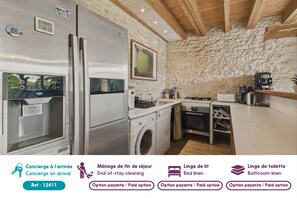 Kühlschrank, Mikrowelle, Ofen, Geschirrspüler