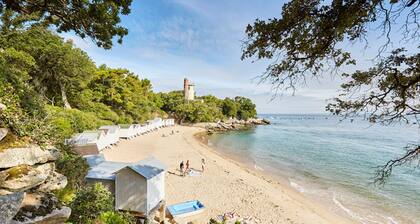 200m de la plage - Maison au Vieil pour 4- Jardin