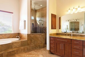 Shower, towels