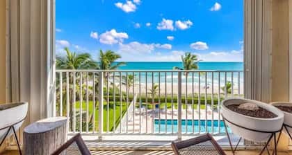 Hutchinson Island, BeachFront, Heated Pool, Balcony, Top Floor