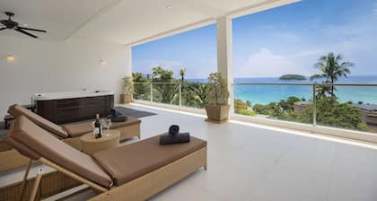 Ocean View Jacuzzi 3BR Kata Penthouse