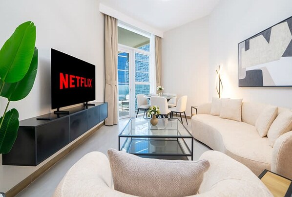 Leilighet | 1 soverom og internett