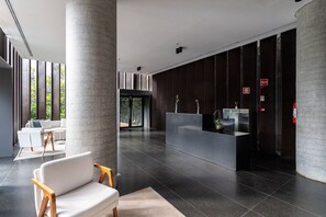 Lobby - Onze22 by Viva - Residencial moderno e funcional na Vila Madalena (São Paulo)