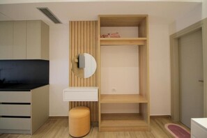 スタジオ シービュー | 1 室のベッドルーム、防音設備、WiFi (無料)