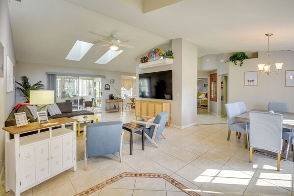 House (3 Bedrooms) | Interior - Private Pool & Park Access: Cozy South Daytona Gem (Daytona Beach)