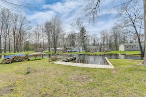 House (3 Bedrooms) | Interior - Waterfront Home w/ Boat Slips in Northern Michigan (Gladwin)