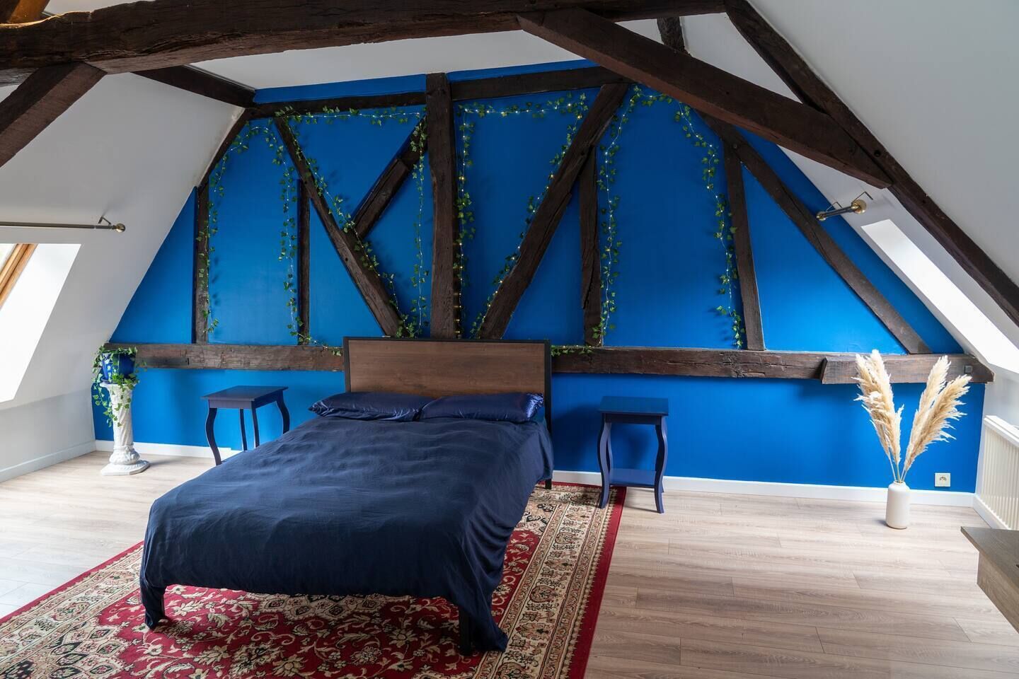 4 dormitorios, tabla de planchar con plancha, wifi y ropa de cama