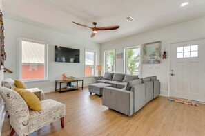 House (6 Bedrooms) | Interior - Walk to Beach: Home w/ Ocean View in Navarre! (Navarre)