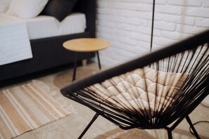 1 chambre, fer et planche à repasser, lit parapluie, Wi-Fi gratuit
