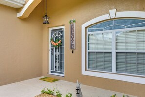 House (4 Bedrooms) | Interior - Screened Patio & Canal Views: Home in North Port! (North Port)