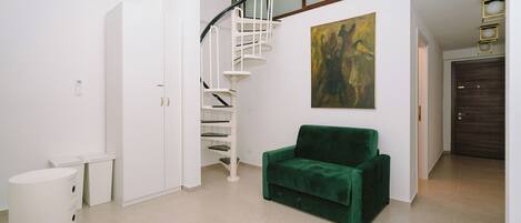 Sala de estar en el lobby