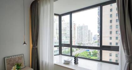 Easternhub-Chic 2-bedroom apartment with AC, WiFi in marvelous Shanghai