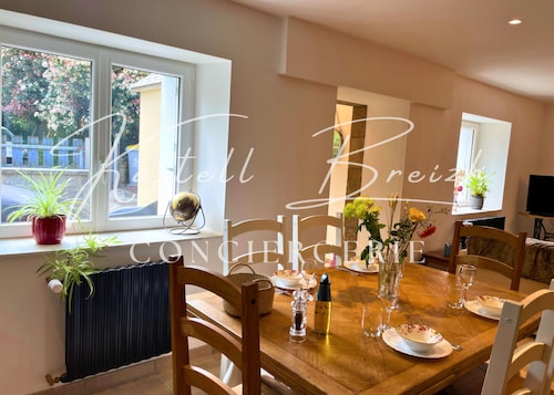 La Maison de Maïe Bail et son jardin