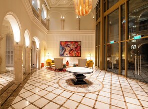 Lobby sitting area - Nice Seaview-Kiss bridge-Firework-Sunset (Phu Quoc)