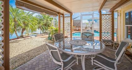 Waterfront Escape With Private Pool & Gulf Access 3 Bedroom Home