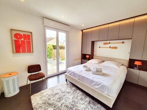 4 bedrooms, desk, iron/ironing board, free WiFi - La mésange, comfort and design by Primoconciergerie (Cucq)