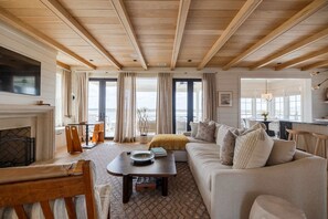 TV, foosball, offices