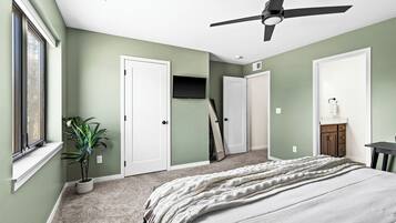 3 sovrum, strykjärn/strykbräda, gratis wi-fi och sängkläder