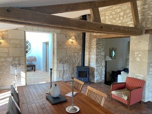 Dining - Charming country house, ideal for a green break (Saint Macaire du bois)