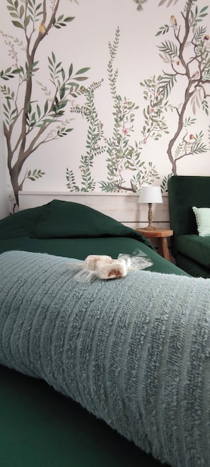 Family Quadruple Room, 2 Bedrooms, Terrace, Garden View