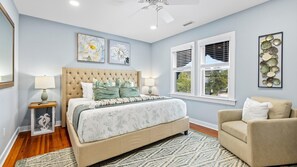 3 bedrooms, iron/ironing board, WiFi, bed sheets