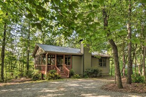 Exterior - No Service Fee! Hot Tub, Firepit, Minutes to Helen (Clarkesville)