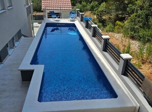 Outdoor pool - Spacious Villa With Outdoor Swimming Pool in Trogir (Okrug)