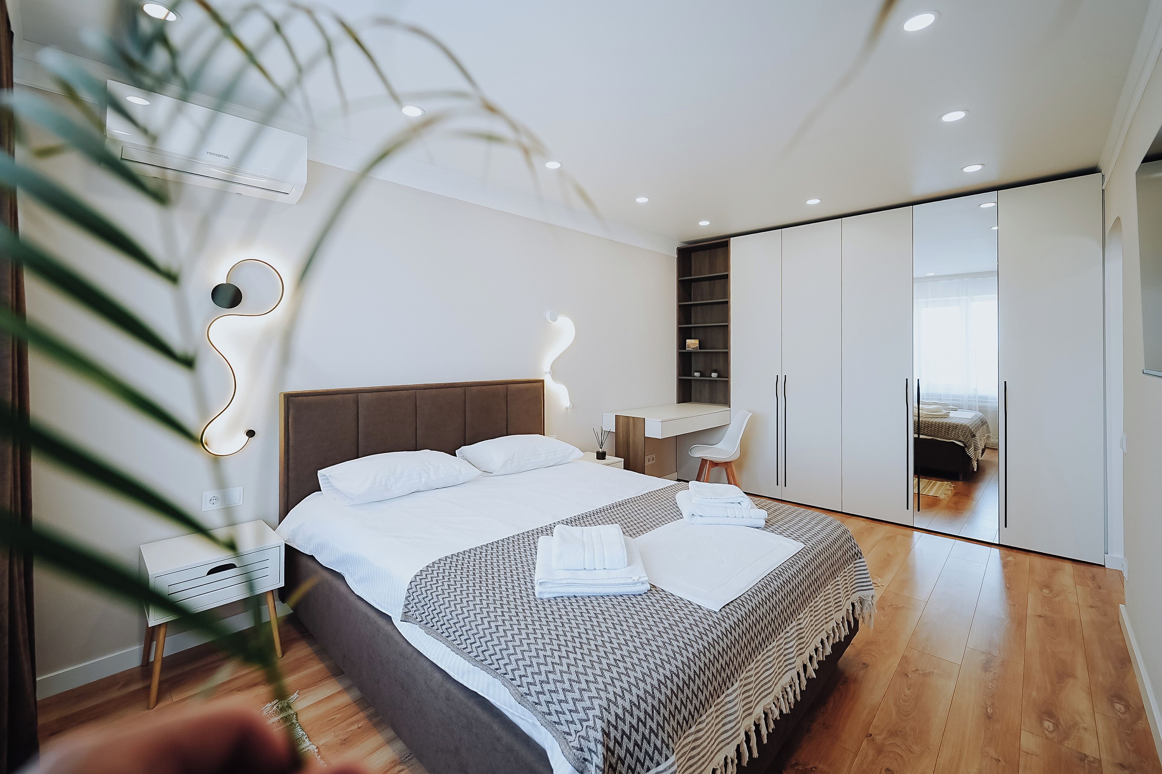 1 Schlafzimmer, Bügeleisen/Bügelbrett, kostenloses WLAN, Bettwäsche