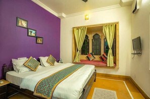 Basic Room | Desk, laptop workspace, soundproofing, free WiFi - HOTEL DARSH SAFARI - FORT VIEW (Jaisalmer)