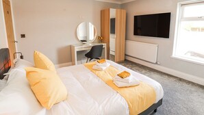 2 室のベッドルーム、WiFi (無料)、客室ごとに異なる装飾、客室ごとに異なるインテリア