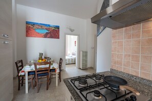 Private kitchen - Le Torri Sul Mare 2 Centre Otranto Airco (Otranto)