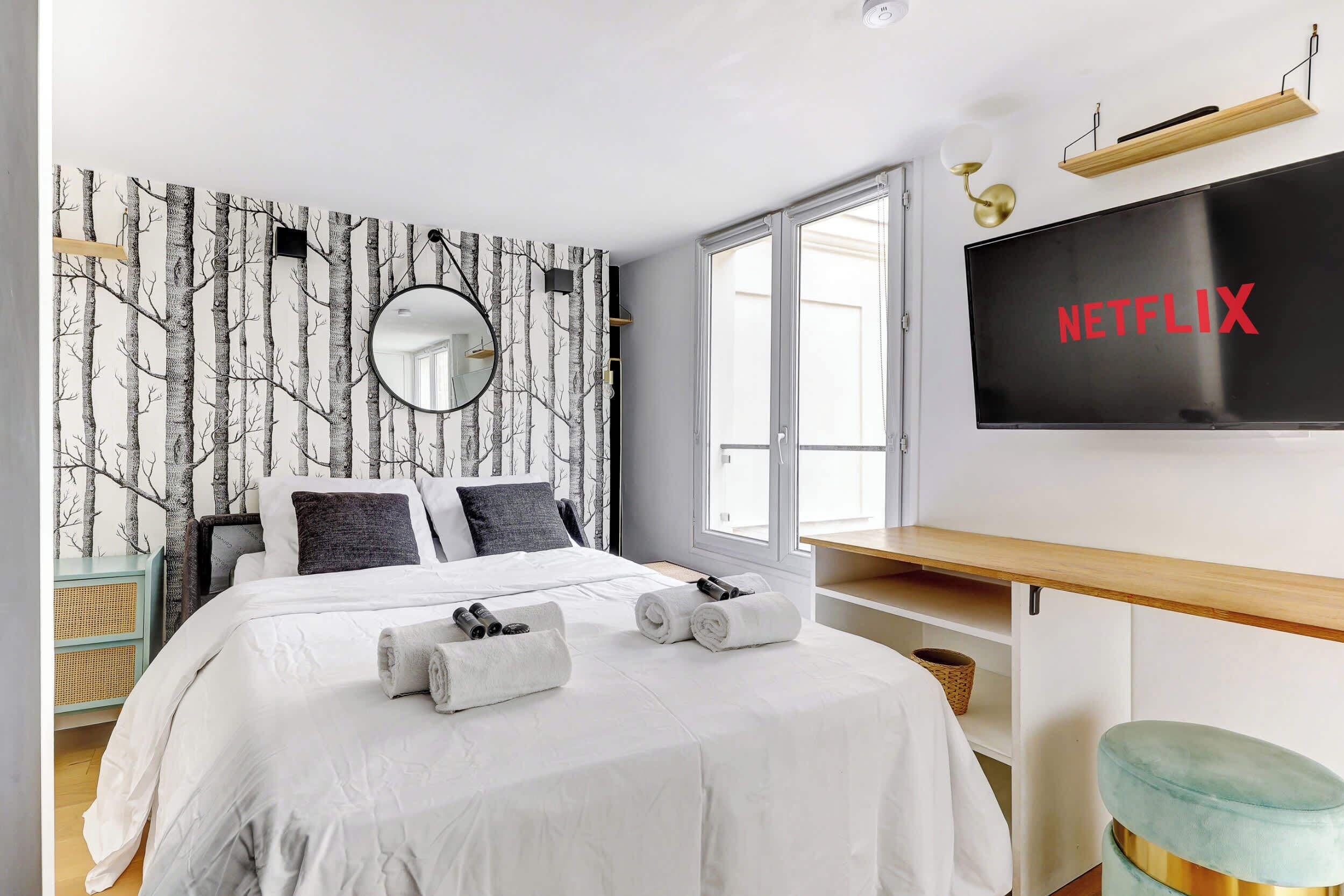 1 Schlafzimmer, Bügeleisen/Bügelbrett, Reisekinderbett, WLAN