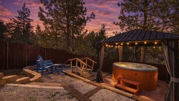 Idromassaggio all'aperto