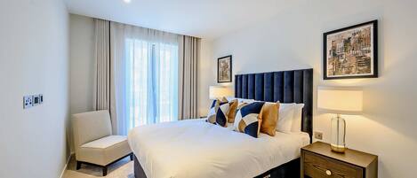 2 soverom, strykejern/-brett, reiseseng for barn og wi-fi