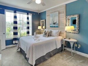 1 chambre, fer et planche à repasser, accès Internet, draps fournis