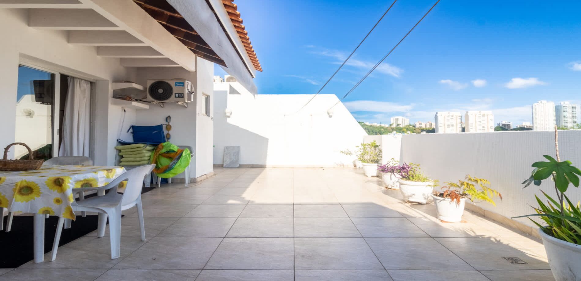 Opções para refeição ao ar livre