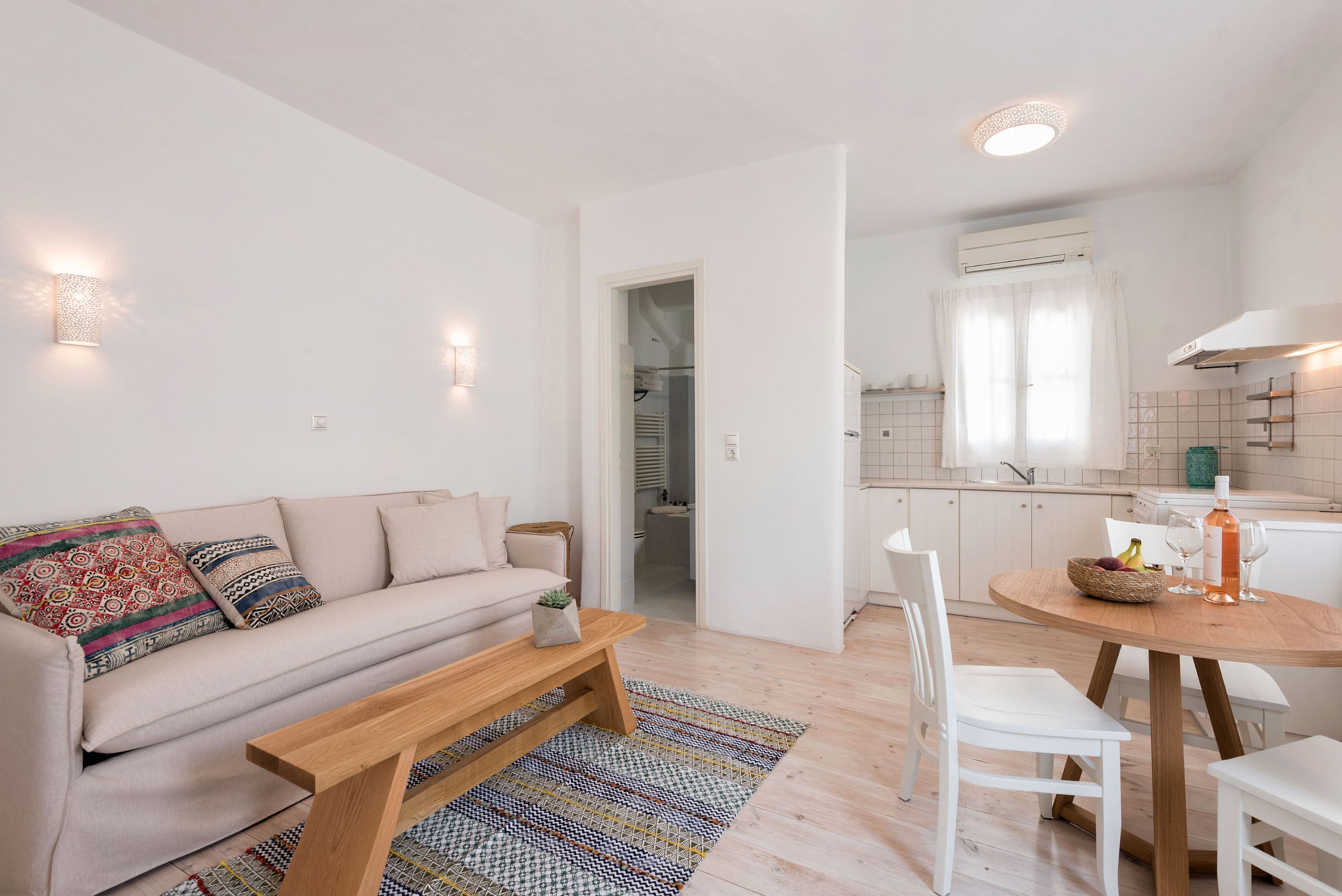 3 habitaciones, escritorio y sistema de insonorización 