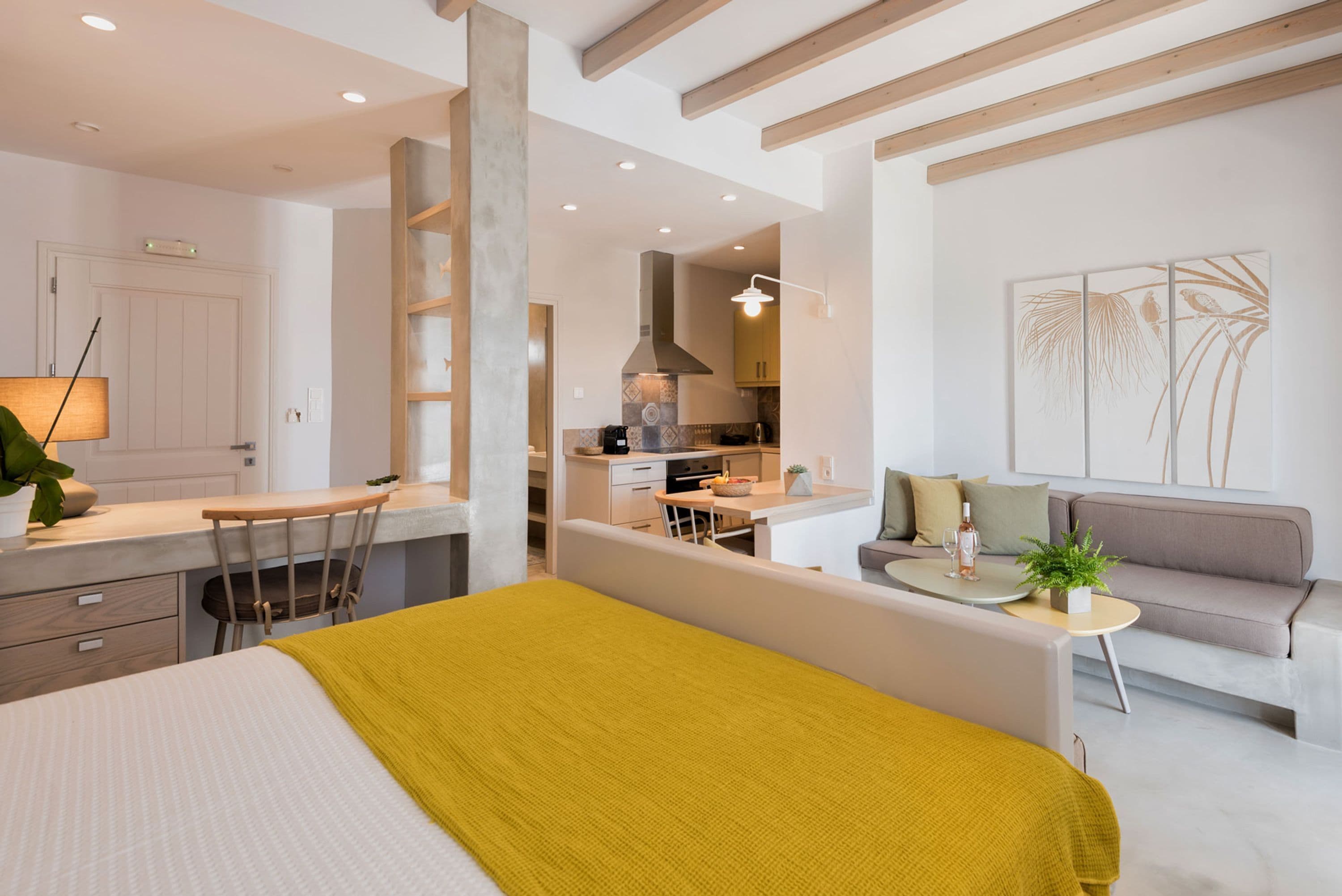 開放式客房 | 3 間臥室、書桌、隔音