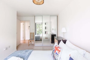 1 bedroom, iron/ironing board, Internet, bed sheets